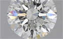 1.01 Carats, Round with Excellent Cut, J Color, SI1 Clarity and Certified by GIA