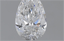 0.50 Carats, Pear D Color, VVS1 Clarity and Certified by GIA