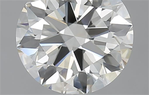 Picture of 2.50 Carats, Round with Excellent Cut, K Color, VVS2 Clarity and Certified by GIA