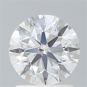 Picture of Lab Created Diamond 1.50 Carats, Round with Excellent Cut, D Color, VVS2 Clarity and Certified by IGI