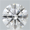 Lab Created Diamond 3.24 Carats, Round with Ideal Cut, E Color, VVS2 Clarity and Certified by IGI