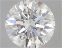 0.50 Carats, Round with Excellent Cut, E Color, SI2 Clarity and Certified by GIA