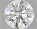 0.51 Carats, Round with Excellent Cut, F Color, VS2 Clarity and Certified by GIA