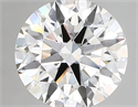 Lab Created Diamond 2.27 Carats, Round with ideal Cut, G Color, vs1 Clarity and Certified by IGI