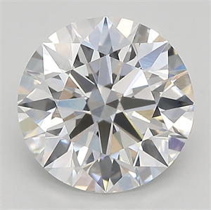 Picture of Lab Created Diamond 1.93 Carats, Round with ideal Cut, F Color, vvs2 Clarity and Certified by IGI