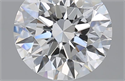 1.80 Carats, Round with Excellent Cut, D Color, VVS1 Clarity and Certified by GIA