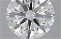2.02 Carats, Round with Excellent Cut, H Color, SI2 Clarity and Certified by GIA