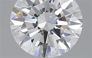 Picture of 1.51 Carats, Round with Excellent Cut, E Color, VS1 Clarity and Certified by GIA