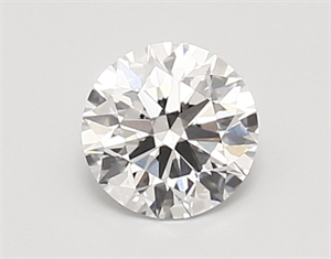 Picture of Lab Created Diamond 0.88 Carats, Round with ideal Cut, D Color, vvs2 Clarity and Certified by IGI