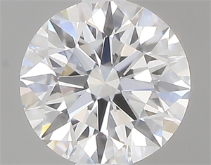 Picture of 0.41 Carats, Round with Excellent Cut, D Color, IF Clarity and Certified by GIA