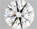 Del inventario de diamantes de laboratorio, 2.62 quilates, Redondo , Color D, claridad vvs2 y certificado IGI