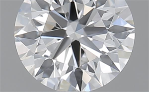 Picture of 0.55 Carats, Round with Excellent Cut, D Color, SI2 Clarity and Certified by GIA