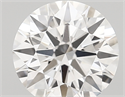 Lab Created Diamond 1.75 Carats, Round with ideal Cut, E Color, vvs2 Clarity and Certified by IGI