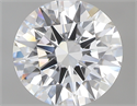 1.25 Carats, Round with Excellent Cut, D Color, FL Clarity and Certified by GIA