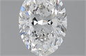 1.71 Carats, Oval F Color, IF Clarity and Certified by GIA