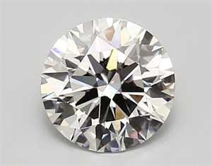 Picture of Lab Created Diamond 1.82 Carats, Round with ideal Cut, E Color, vvs2 Clarity and Certified by IGI
