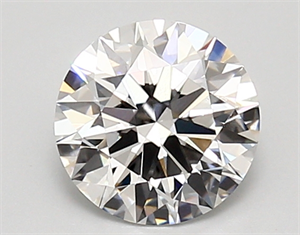 Picture of Lab Created Diamond 1.77 Carats, Round with ideal Cut, D Color, vvs2 Clarity and Certified by IGI