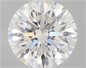 1.01 Carats, Round with Excellent Cut, I Color, VS2 Clarity and Certified by GIA