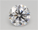 Lab Created Diamond 0.70 Carats, Round with Excellent Cut, D Color, VS2 Clarity and Certified by IGI