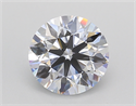 Lab Created Diamond 1.50 Carats, Round with Excellent Cut, E Color, VVS1 Clarity and Certified by IGI