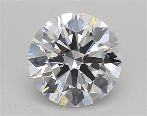 Picture of Lab Grown Diamond 1.40 Carats, Round with Excellent Cut, E Color, VS2 Clarity and Certified by GIA