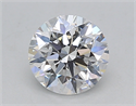 Del inventario de diamantes de laboratorio, 0.73 quilates, Redondo , Color D, claridad VS2 y certificado IGI