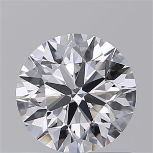 Picture of Lab Created Diamond 0.70 Carats, Round with Excellent Cut, E Color, VVS1 Clarity and Certified by IGI