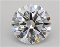 Lab Created Diamond 2.73 Carats, Round with Excellent Cut, F Color, VS1 Clarity and Certified by GIA