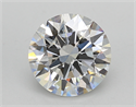 Lab Created Diamond 2.41 Carats, Round with Excellent Cut, G Color, VS1 Clarity and Certified by GIA