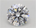 Del inventario de diamantes de laboratorio, 1.23 quilates, Redondo , Color D, claridad VVS2 y certificado GIA