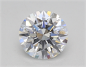 Lab Created Diamond 0.91 Carats, Round with Excellent Cut, D Color, VS2 Clarity and Certified by GIA