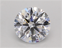 Lab Created Diamond 1.52 Carats, Round with Ideal Cut, E Color, VVS1 Clarity and Certified by IGI