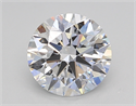 Del inventario de diamantes de laboratorio, 1.56 quilates, Redondo , Color D, claridad VVS1 y certificado GIA