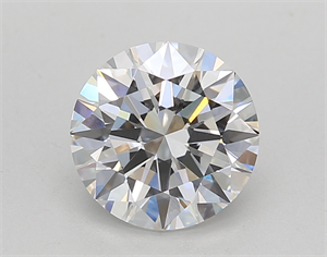 Picture of Lab Created Diamond 1.90 Carats, Round with Excellent Cut, E Color, VVS1 Clarity and Certified by IGI