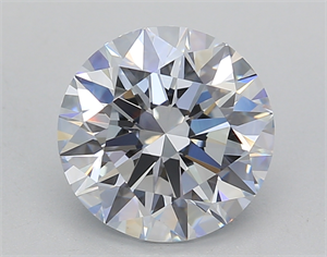 Foto Del inventario de diamantes de laboratorio, 2.36 quilates, Redondo , Color H, claridad VVS2 y certificado IGI de