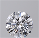 Lab Created Diamond 1.59 Carats, Round with Excellent Cut, D Color, VVS1 Clarity and Certified by GIA