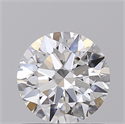 Del inventario de diamantes de laboratorio, 0.72 quilates, Redondo , Color E, claridad VVS2 y certificado IGI