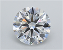 Lab Created Diamond 2.39 Carats, Round with Ideal Cut, D Color, VS2 Clarity and Certified by IGI