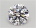 Del inventario de diamantes de laboratorio, 2.10 quilates, Redondo , Color F, claridad VS1 y certificado GIA