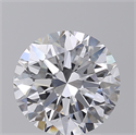 Lab Created Diamond 3.00 Carats, Round with Excellent Cut, E Color, VVS2 Clarity and Certified by IGI