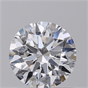 Del inventario de diamantes de laboratorio, 0.80 quilates, Redondo , Color D, claridad VS2 y certificado GIA