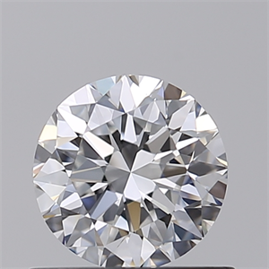 Picture of Lab Created Diamond 0.70 Carats, Round with Excellent Cut, F Color, VVS2 Clarity and Certified by IGI