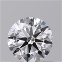 Lab Created Diamond 0.70 Carats, Round with Excellent Cut, E Color, VVS2 Clarity and Certified by IGI