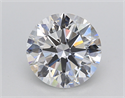 Del inventario de diamantes de laboratorio, 2.21 quilates, Redondo , Color E, claridad VS1 y certificado GIA
