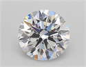 Del inventario de diamantes de laboratorio, 1.10 quilates, Redondo , Color E, claridad VVS1 y certificado IGI