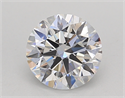 Del inventario de diamantes de laboratorio, 1.22 quilates, Redondo , Color E, claridad VVS2 y certificado IGI