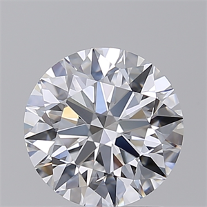Picture of Lab Created Diamond 1.71 Carats, Round with Excellent Cut, D Color, VVS1 Clarity and Certified by GIA