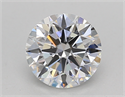 Lab Created Diamond 1.10 Carats, Round with Ideal Cut, D Color, VVS1 Clarity and Certified by IGI