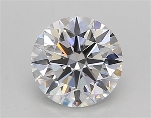 Picture of Lab Created Diamond 1.10 Carats, Round with Ideal Cut, D Color, VVS1 Clarity and Certified by IGI