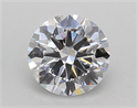 Lab Created Diamond 1.51 Carats, Round with Excellent Cut, E Color, VS1 Clarity and Certified by IGI